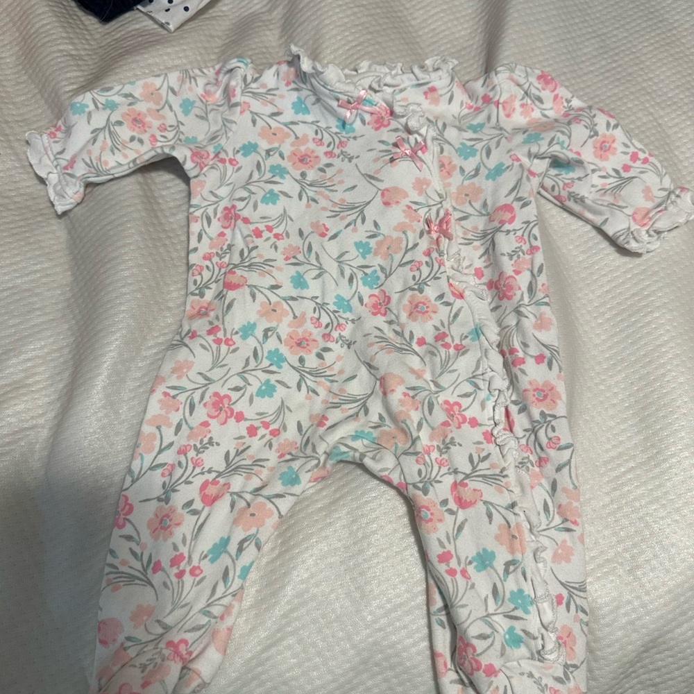 Floral Kids One Piece